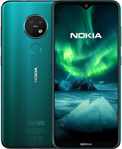 ★Nokia 7.2 Dual SIM Nokia 7.2 Dual Sim (4GB+64GB) Cyan Green, Unlocked B - CeX (UK